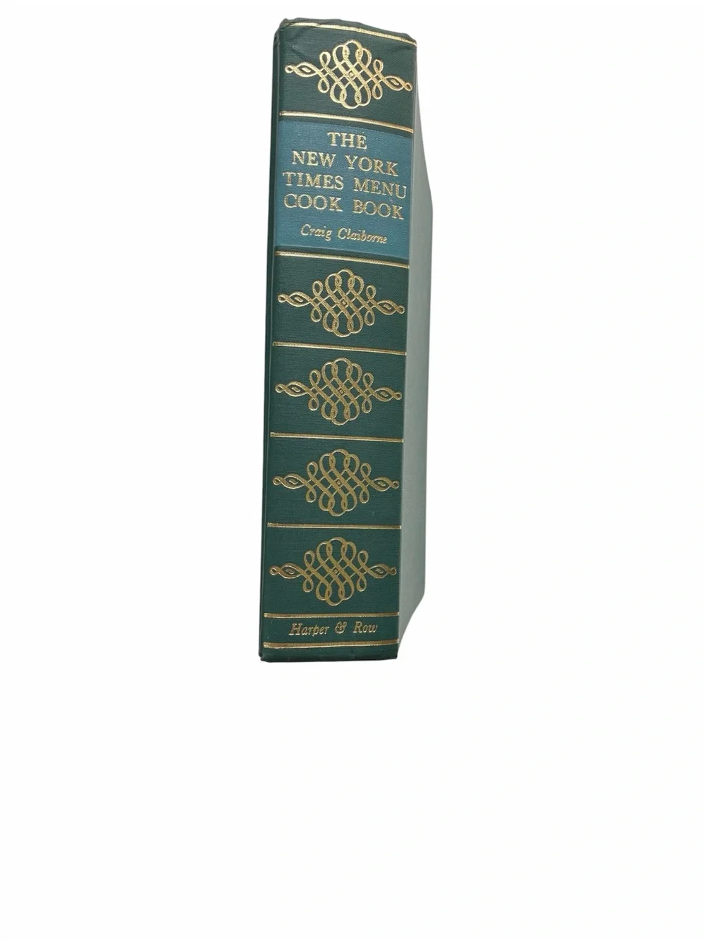 The New York Times Menu Cook Book by Craig Claiborne 1966 First Edition